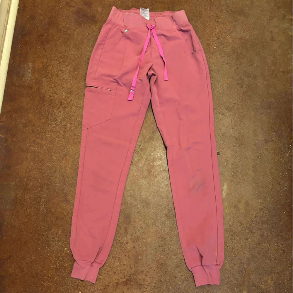Women’s Figs Quartz Pink Zamora Jogger scrub pants XXS/tall